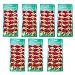84 Mini Schleifen rot/gold Weihnachten Weihnachtsschleifen Schleife Christbaum 5cm 84 Mini Schleifen rot/gold Weihnachten Weihnachtsschleifen Schleife Christbaum 5cm